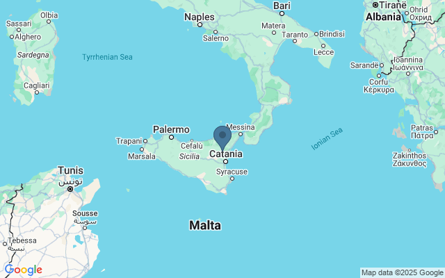 Kaart met locatie De Etna